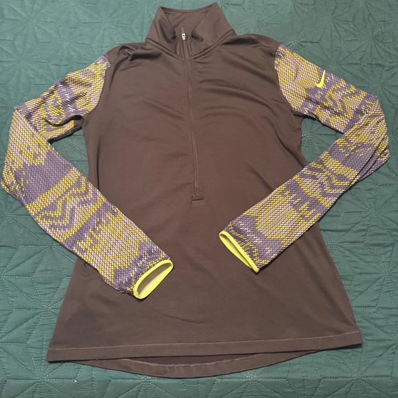 Nike Pro Dri-Fit Women’s Large L Quarter Zip Pullover - Running - Athletic - Picture 6 of 6